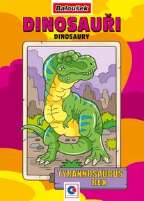 Malvorlage - A5 - Dinosaurier